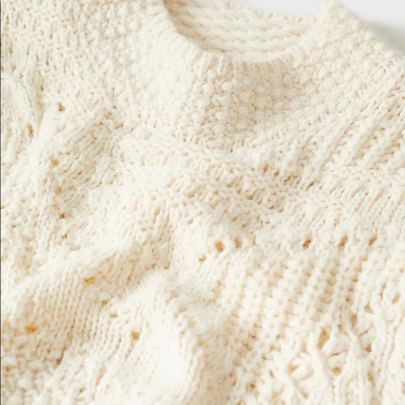 Mango Openwork Detail Sweater Dress - Picture 6 of 10
